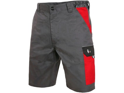 Kraťasy CXS PHOENIX ZEFYROS, pánské, šedo-červené, vel. 52